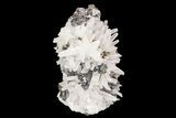 Sphalerite, Pyrite and Quartz Association - Peru #99693-1